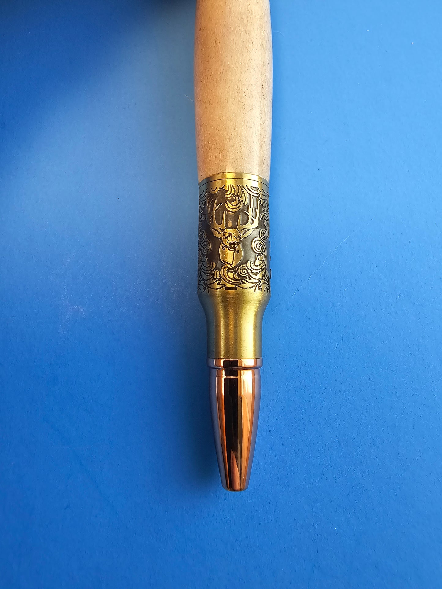 Handmade Deer Antler Bolt Action Pen